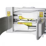 Gaffeltruck hydraulisk dubbel trumklämma för bästa kvalitet