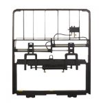 Tung hydraulisk metallgaffelpositioner för dieselgaffeltruck