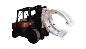 Materialhanteringsutrustning Gaffeltruck Pappersrulleklämma